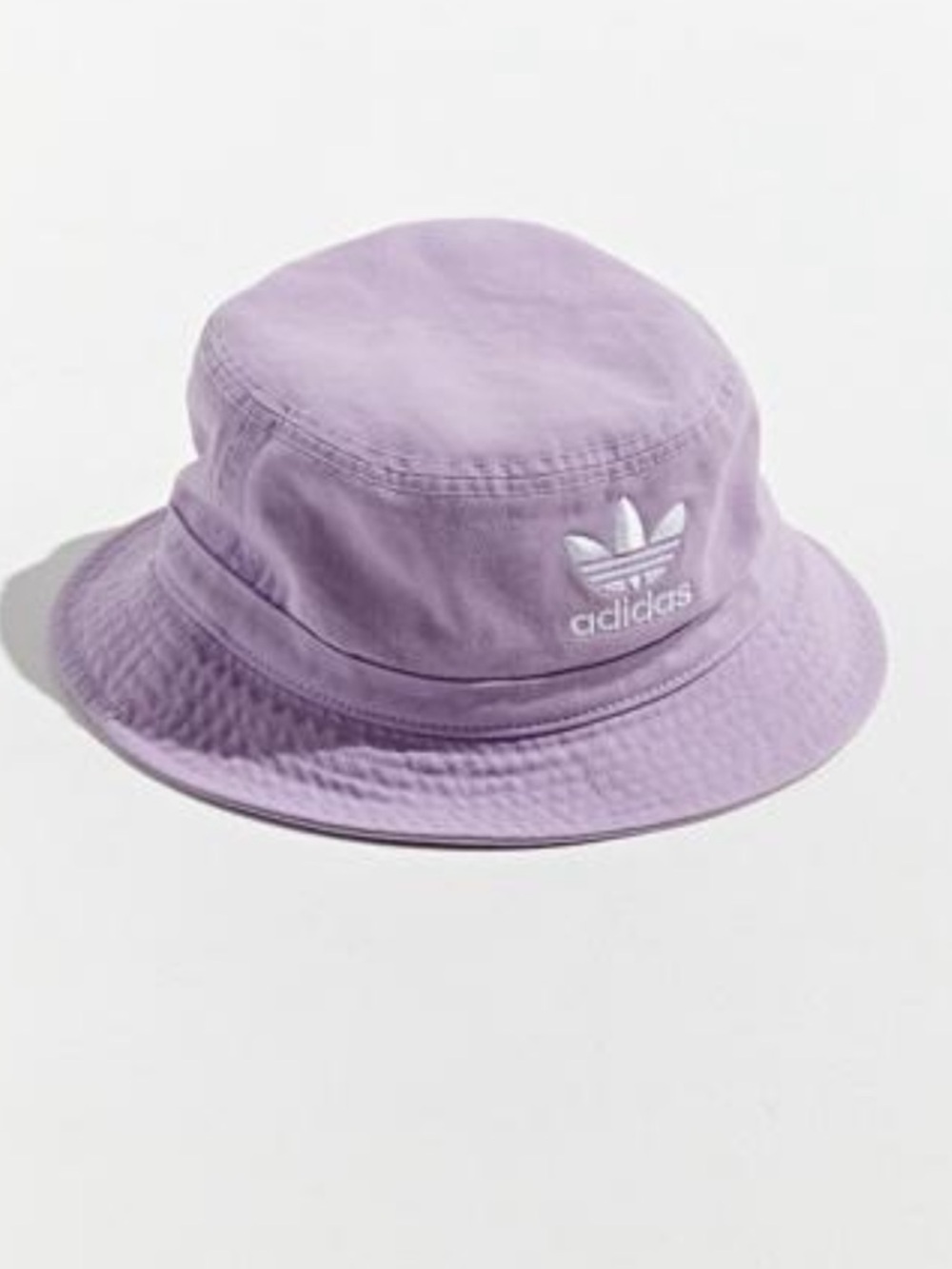 Like New adidas Lavender Washed Trefoil Bucket Hat